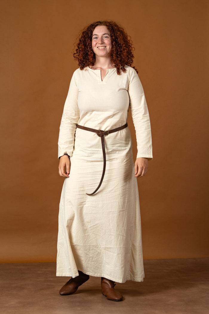 Medieval dress Elisa, white