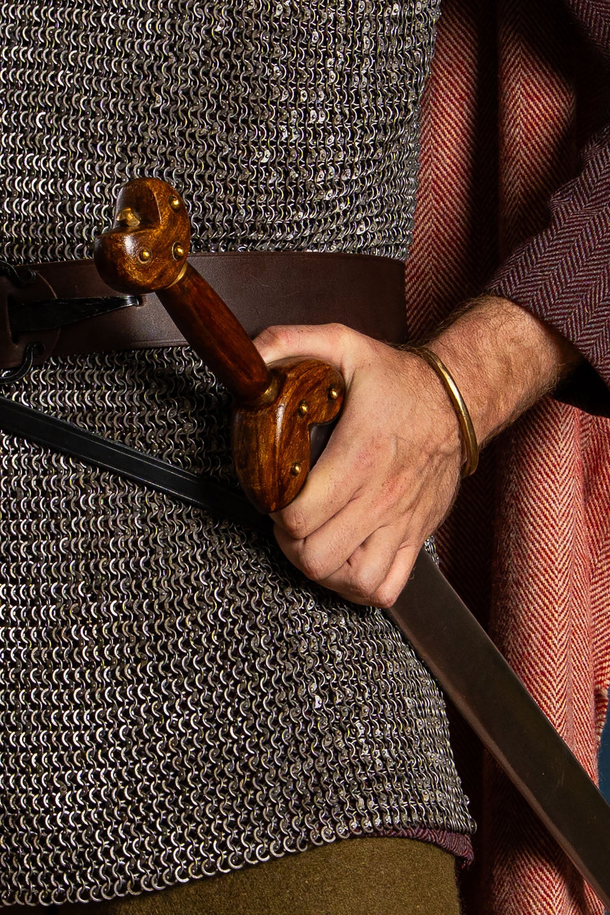 Gallic La Tène sword Marne, semi-sharp