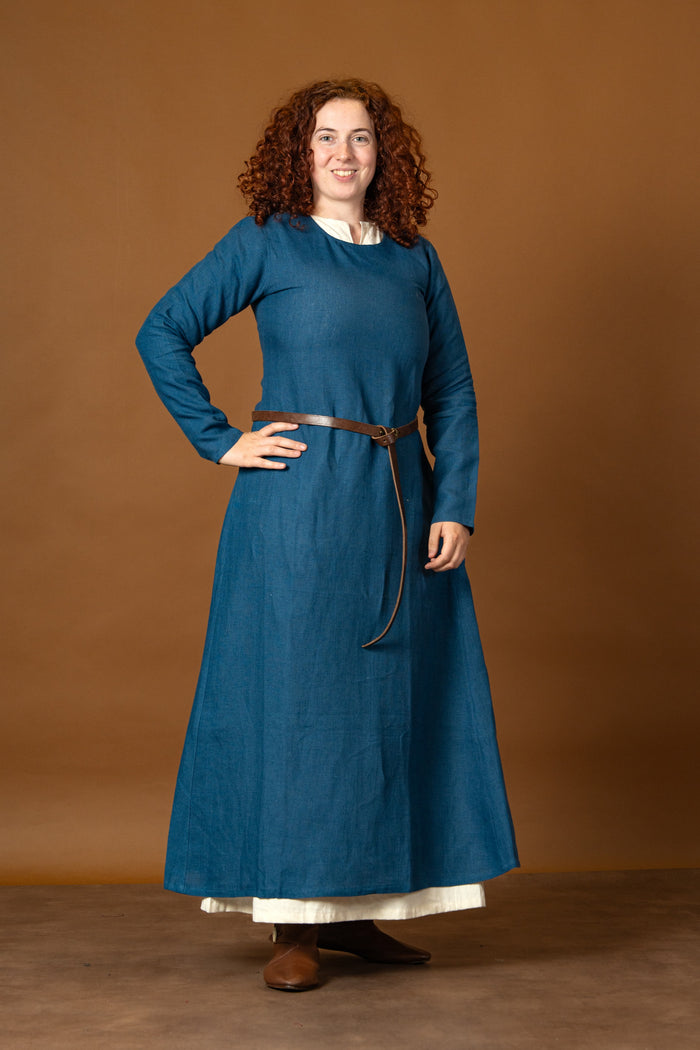 Medieval dress Elisa, white