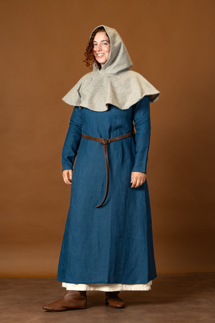 Medieval dress Elisa, white