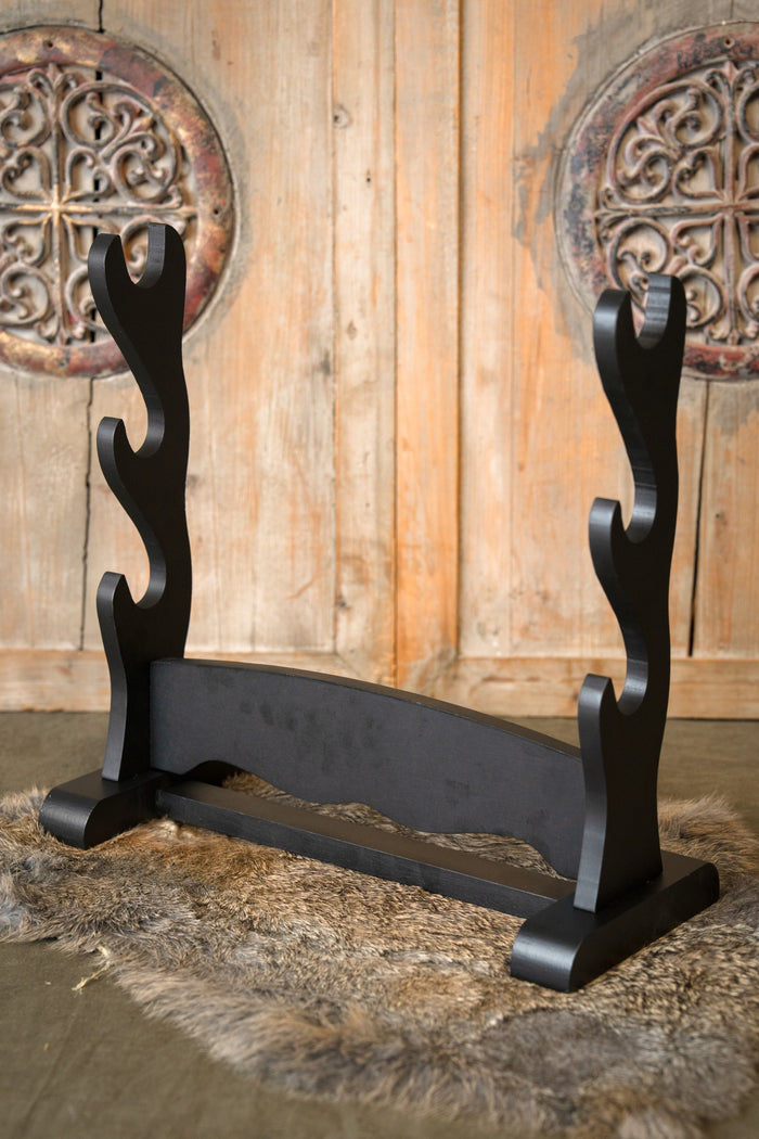 Stand for three swords
