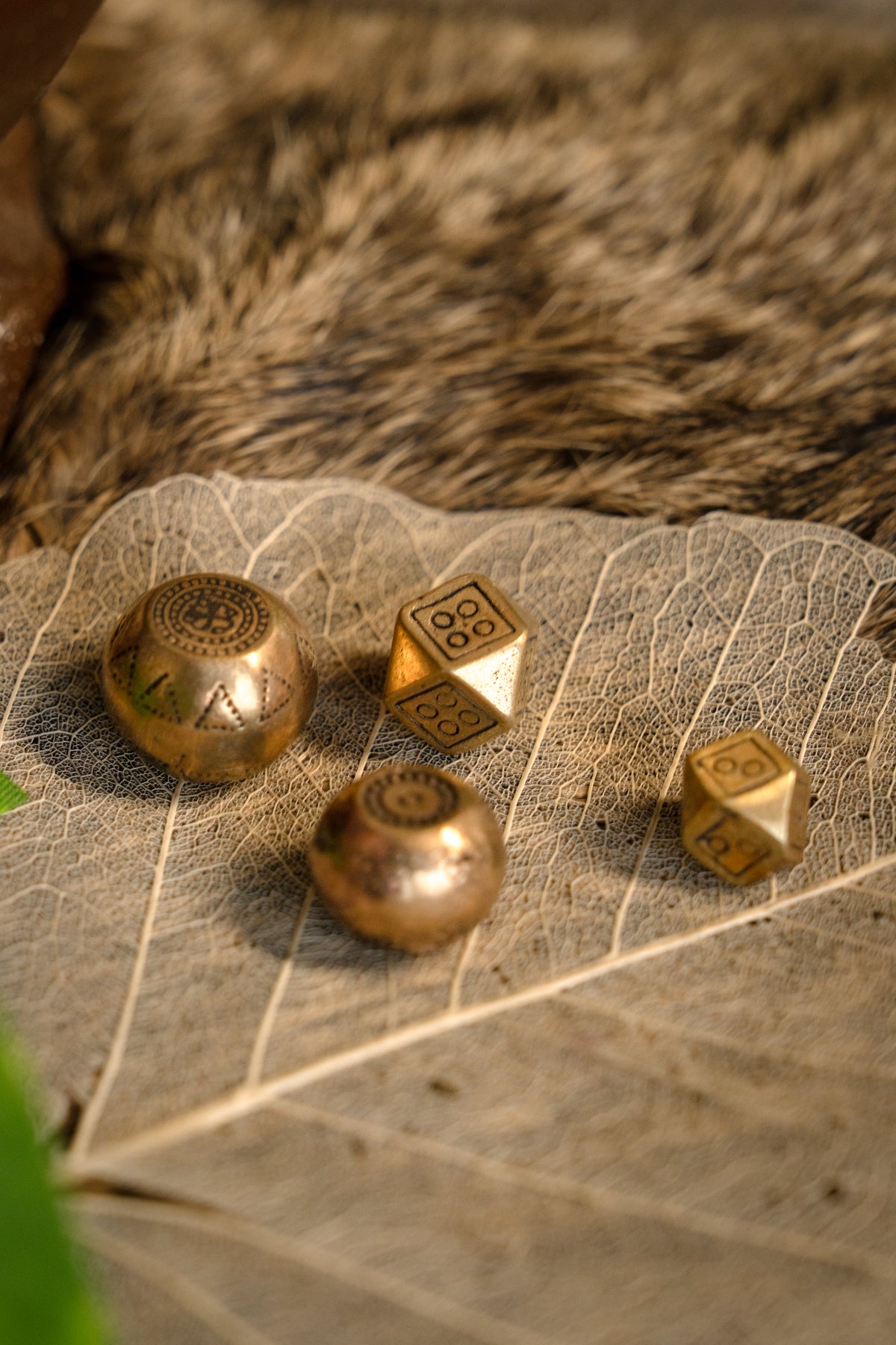 Set of 4 Viking weights