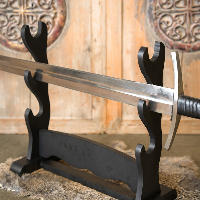 Stand for three swords