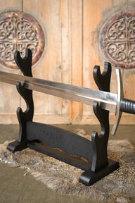 Stand for three swords