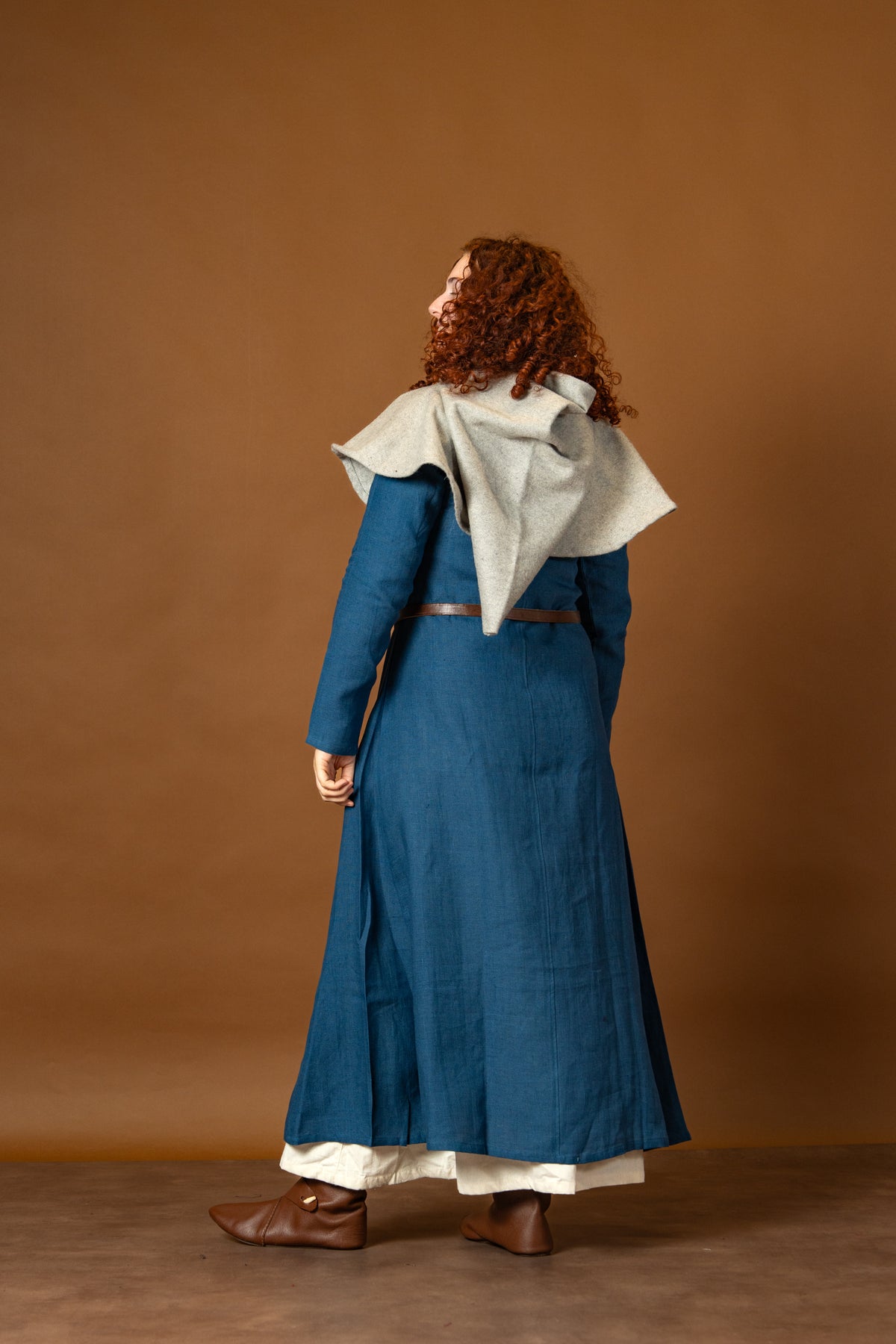 Chaperon Cucullus (grey), wool mix