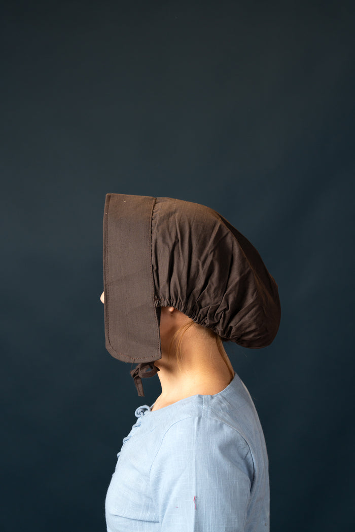 Renaissance women's cap Greta, brown