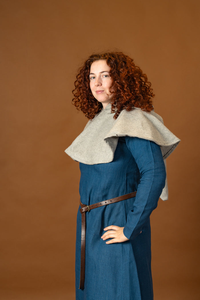 Chaperon Cucullus (grey), wool mix