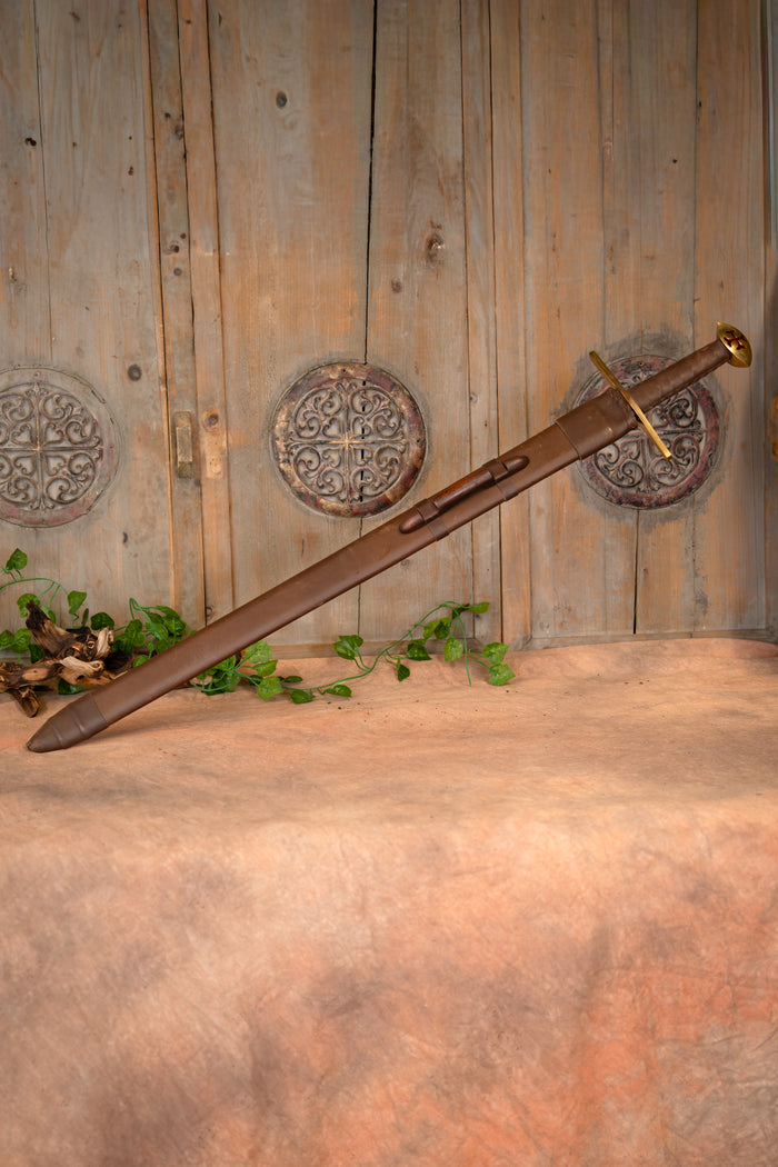 Templar sword Hugo de Payens, semi-sharp