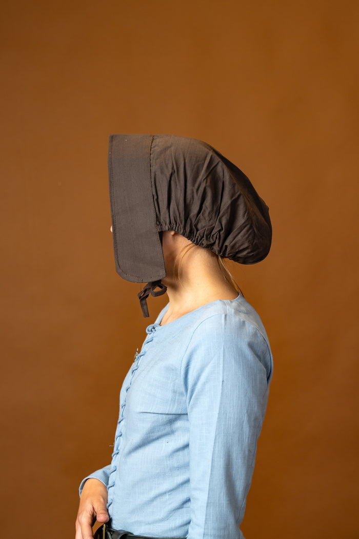 Renaissance women's cap Greta, brown