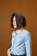 Renaissance women's cap Greta, brown