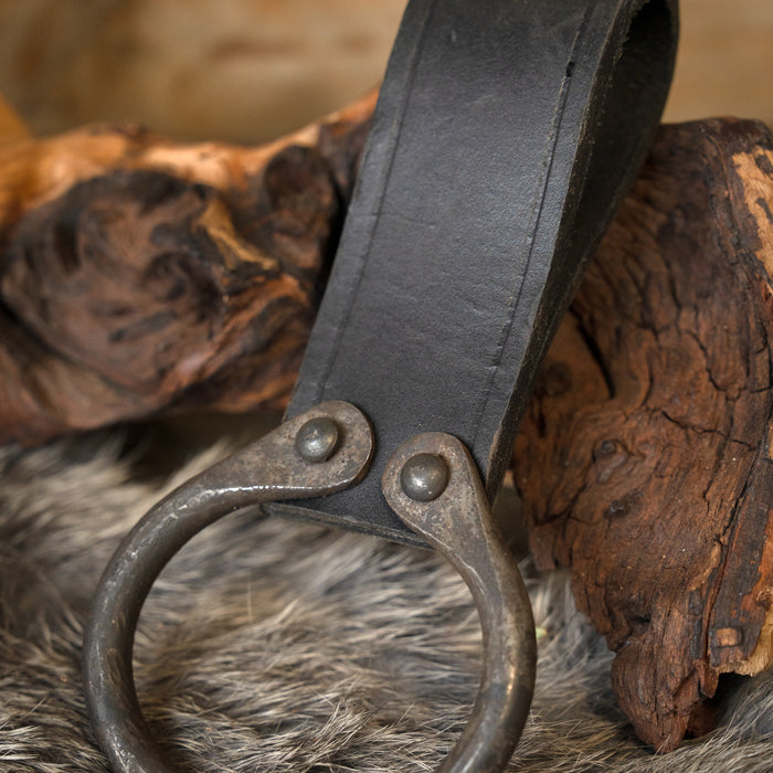 Authentic axe holder for belt