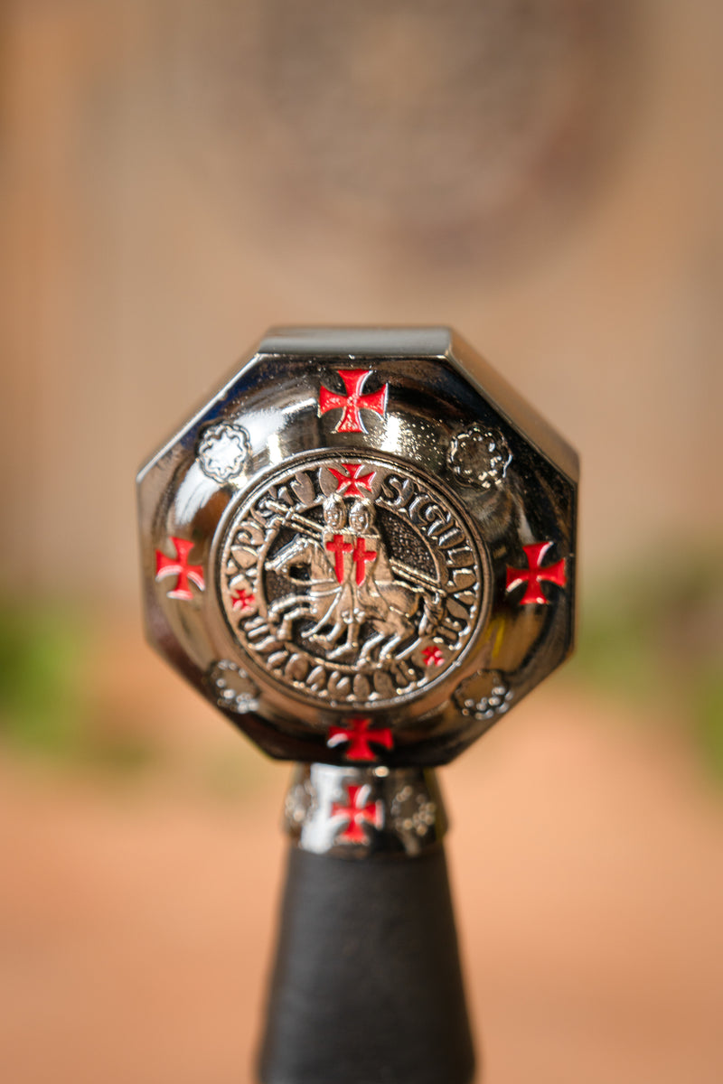 Decorated Templar sword, semi-sharp