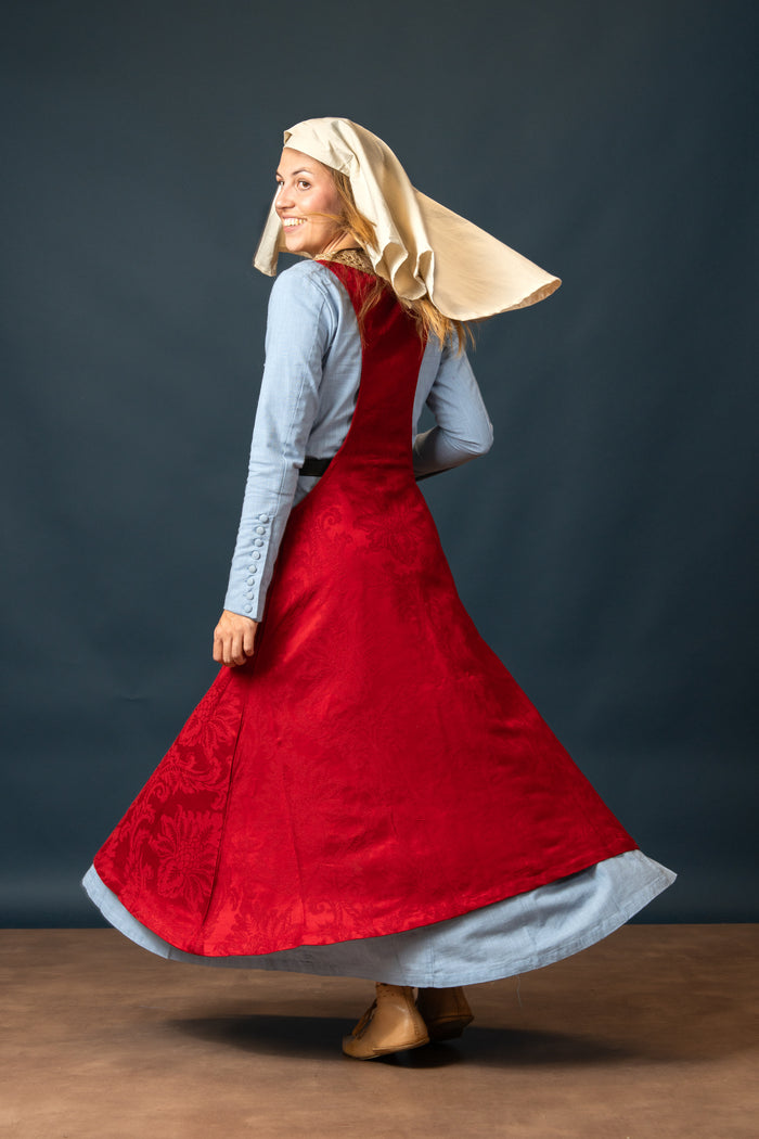 Pellot Leonora, brocade, red
