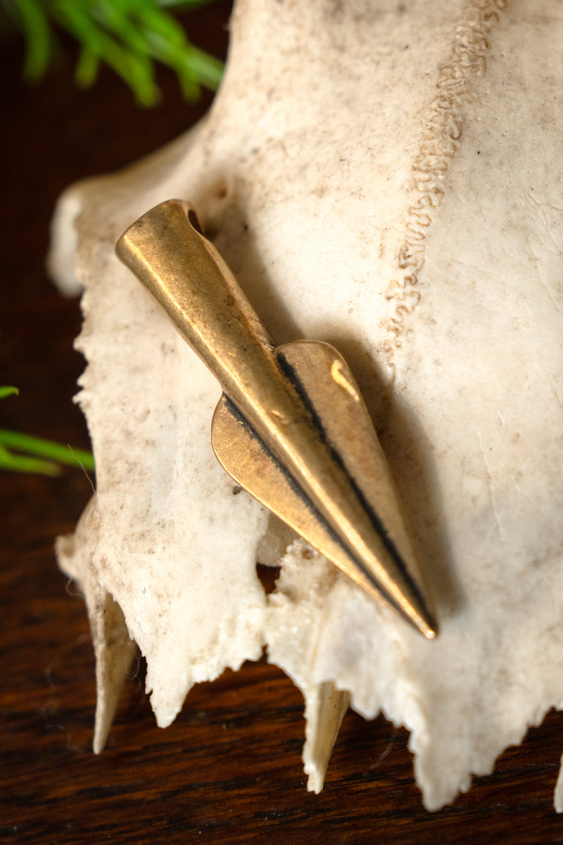 Bronze Age spearhead pendant, bronze