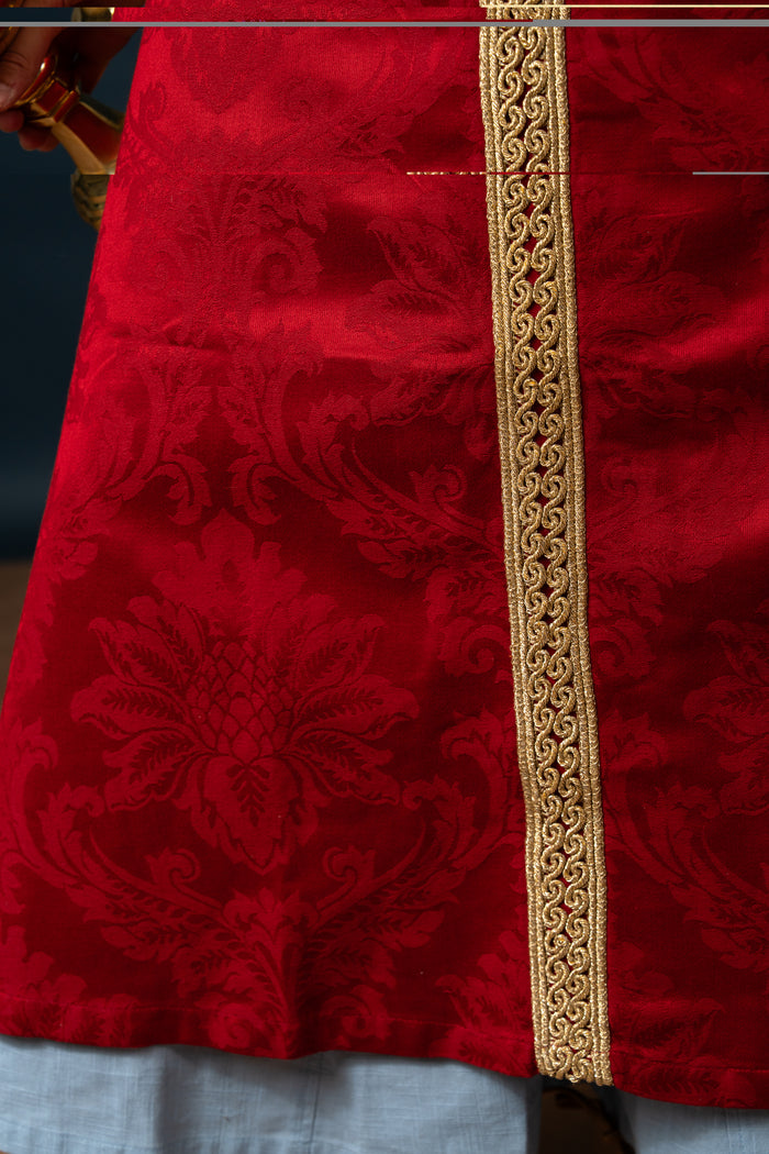 Pellot Leonora, brocade, red