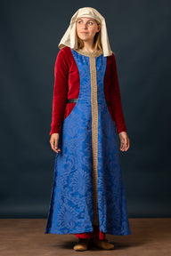 Pellot Leonora, brocade, blue