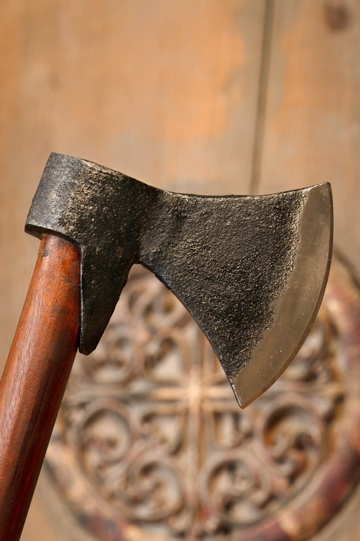 Scandinavian woodworkers axe, semi-sharp