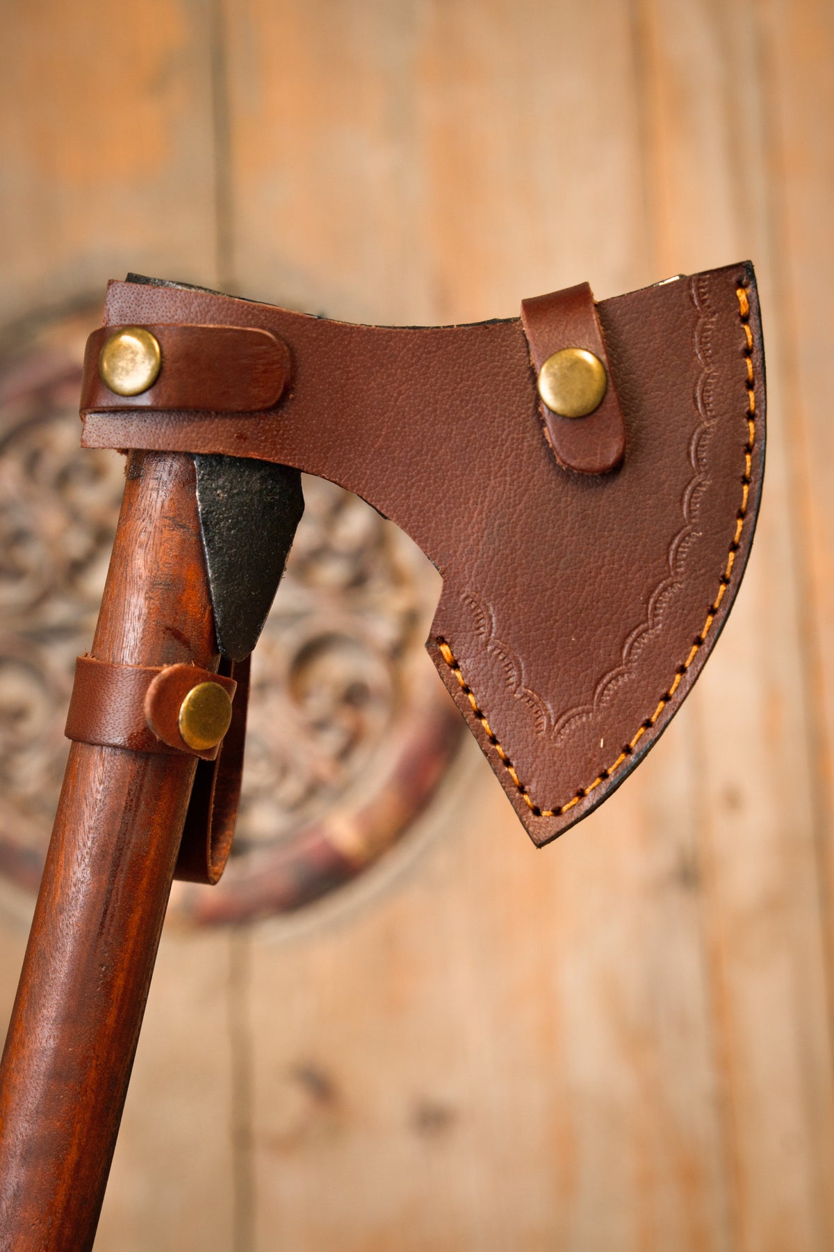 Scandinavian woodworkers axe, semi-sharp