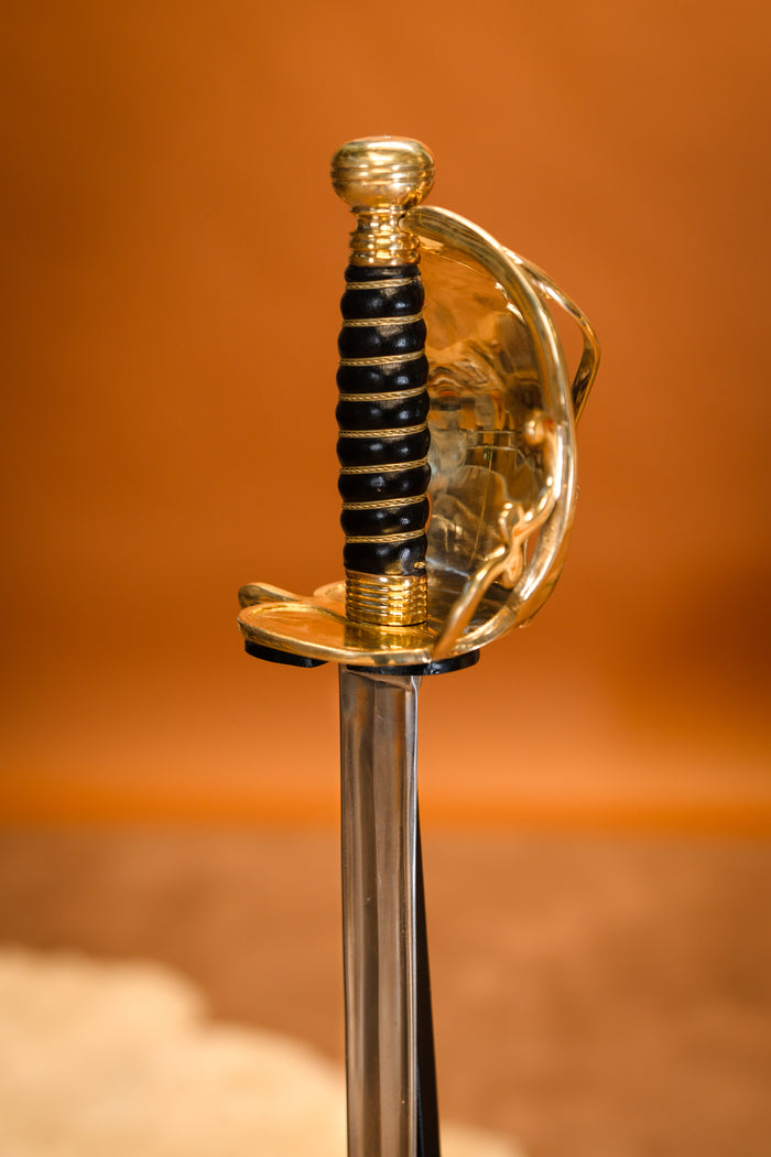Household Cavalry officer backsword, semi-sharp