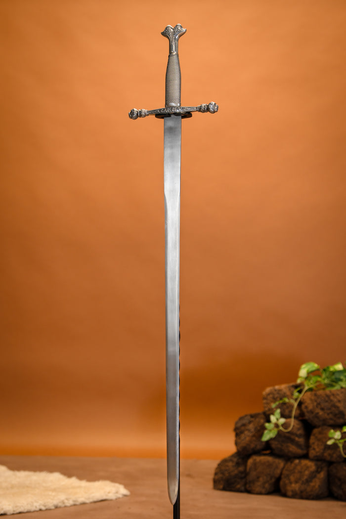Charles V sword L, semi-sharp