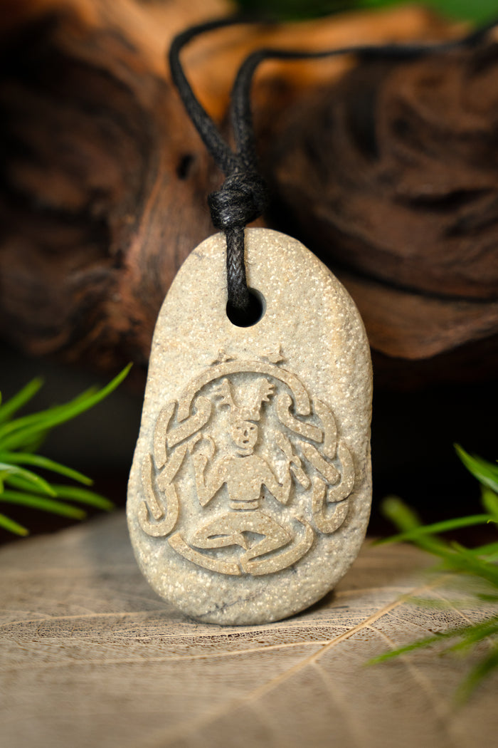 Pendant Cernunnos, stone