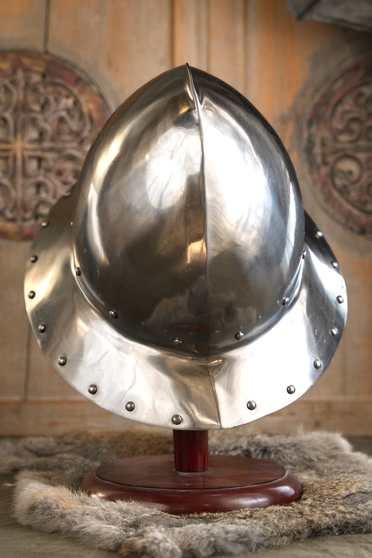 15th century Burgundian kettle hat, 2 mm (battle-ready)