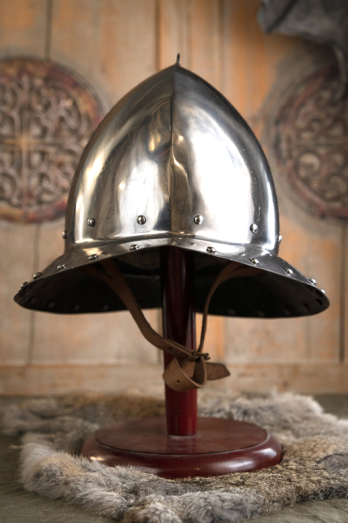 15th century Burgundian kettle hat, 2 mm (battle-ready)