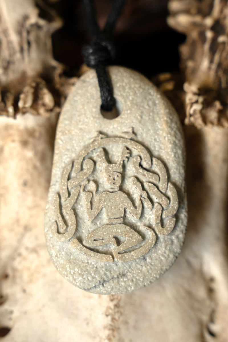 Pendentif Cernunnos, pierre