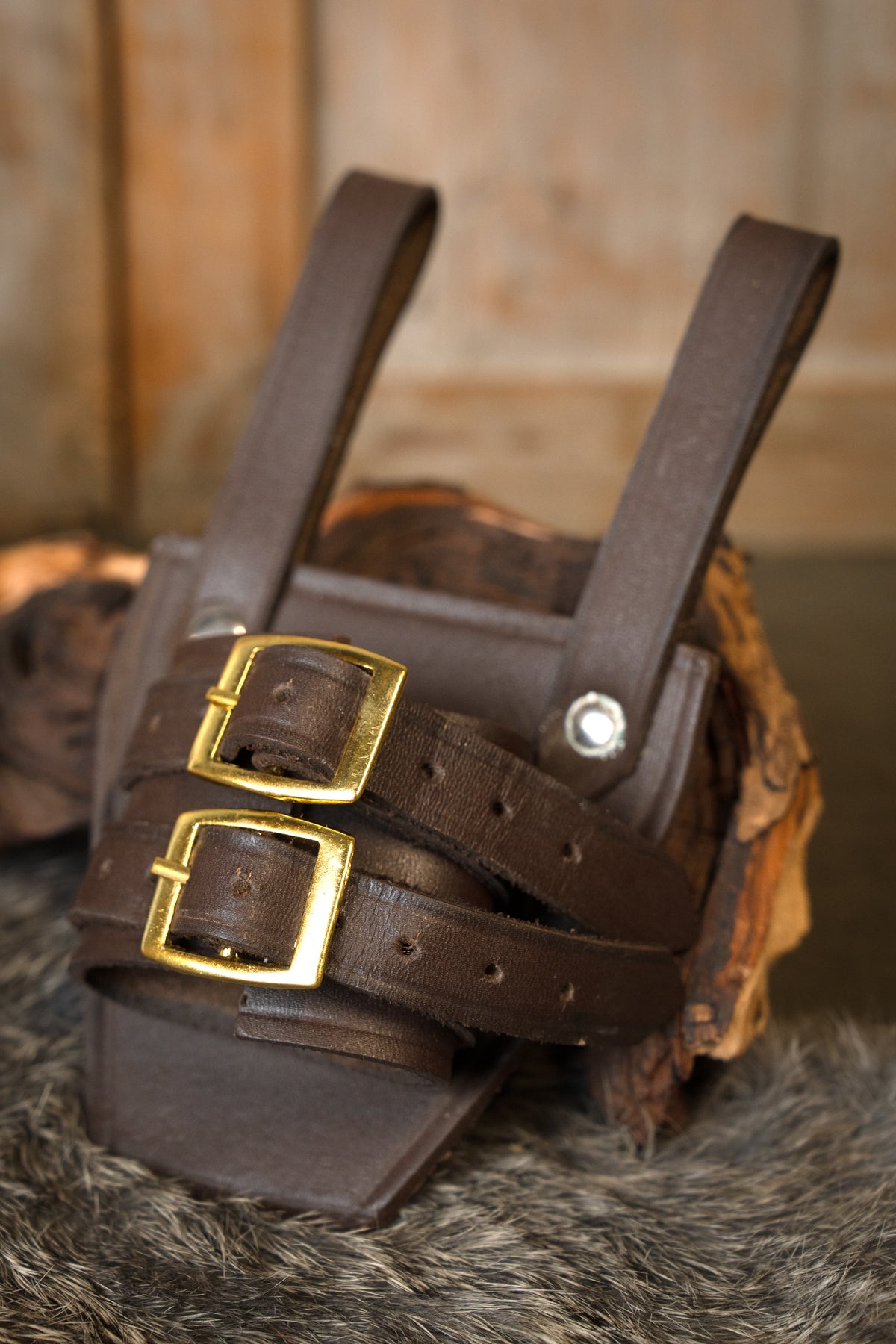 Leather sword frog