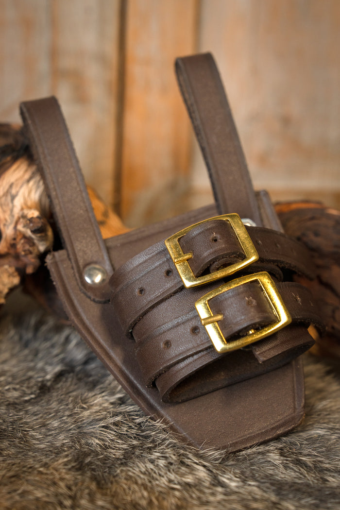 Leather sword frog