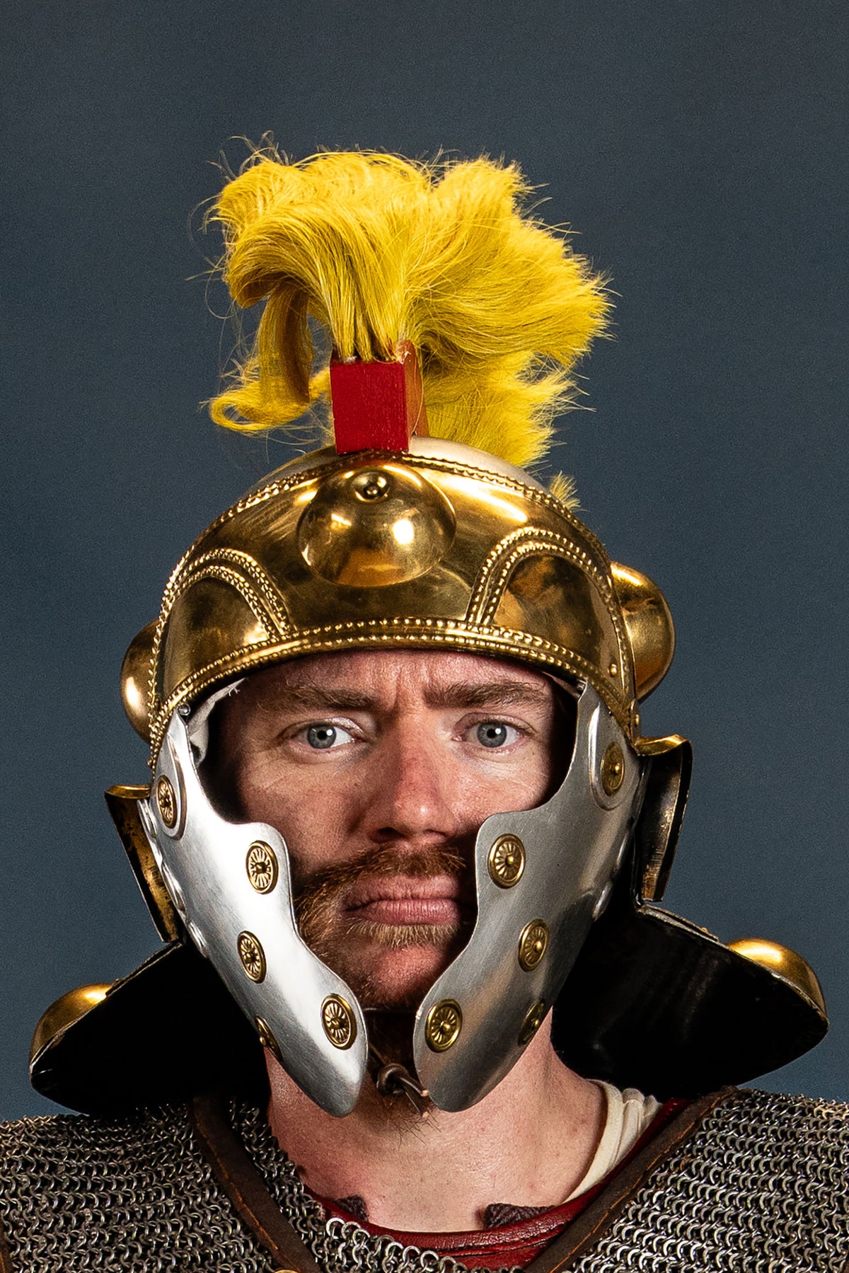 Witcham Gravel Roman auxiliary helmet, 1-1.2 mm