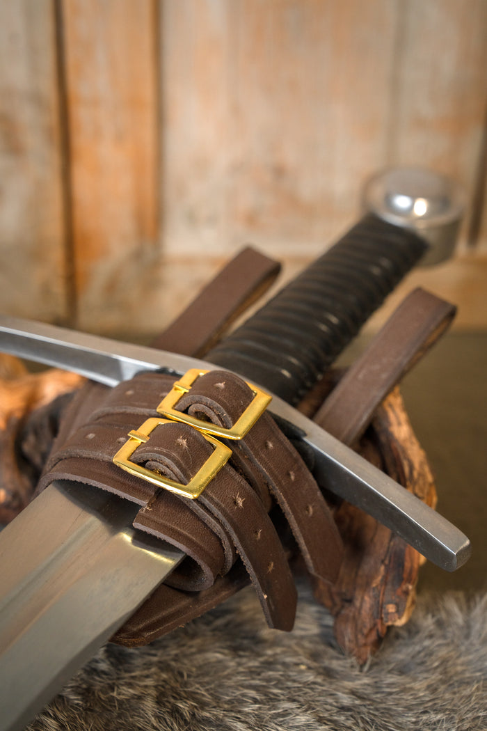 Leather sword frog