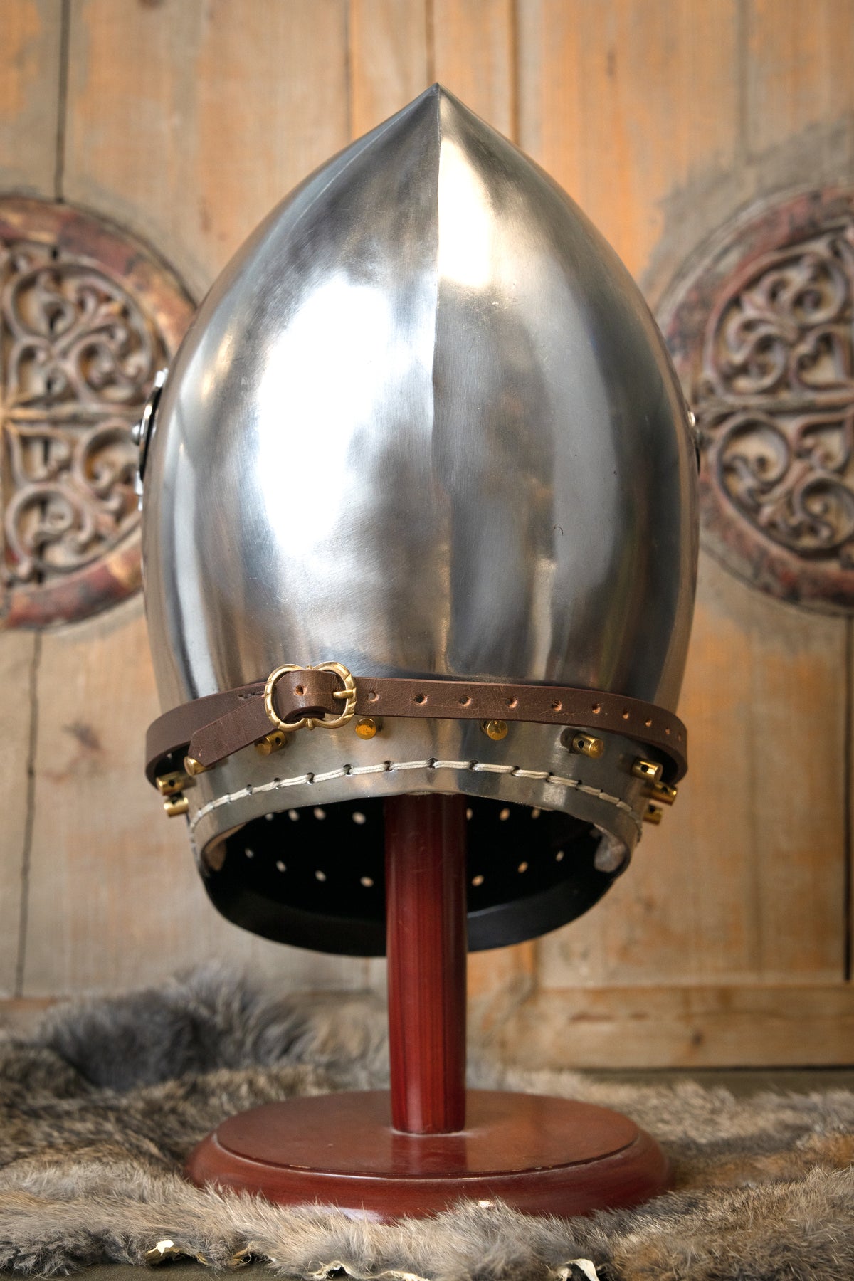 Battle-ready bascinet, 2 mm (battle-ready)