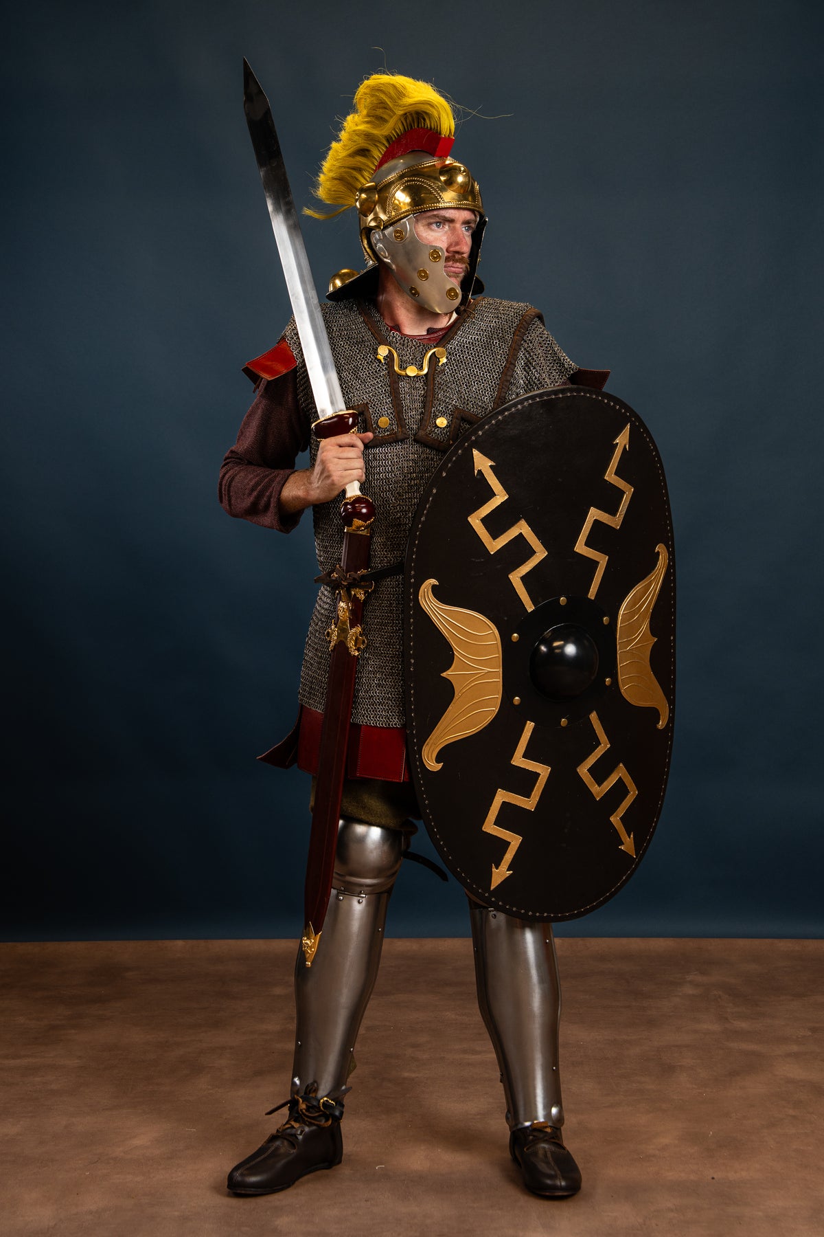 Gallic La Tène sword Marne, semi-sharp