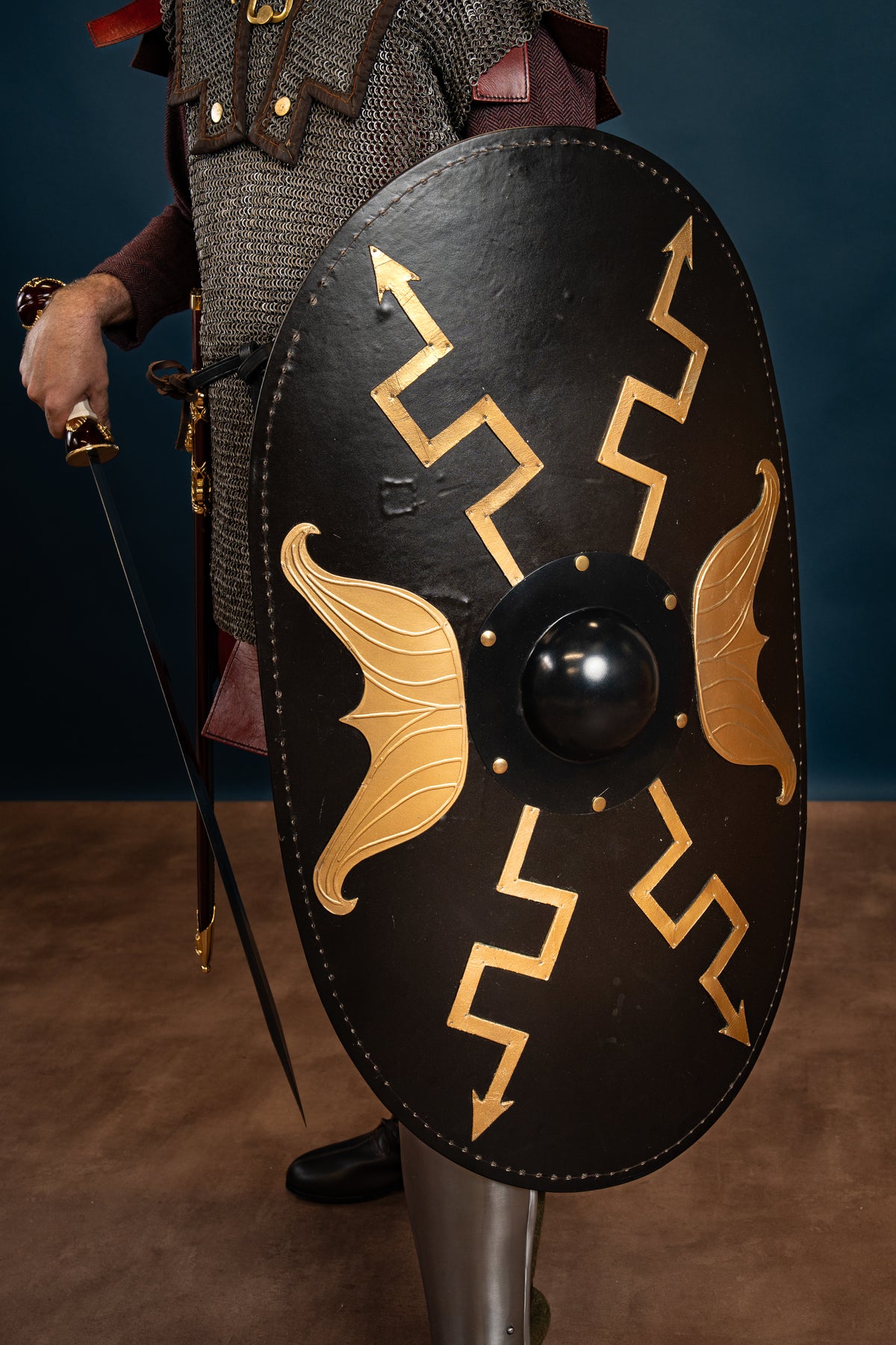 Roman shield Jupiter, clipeus