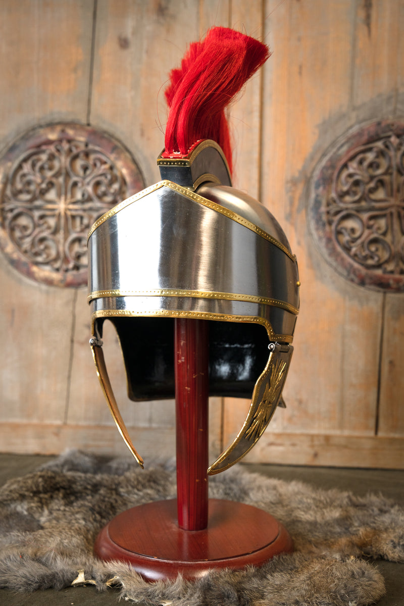 Attic helmet with crest, 1.3 mm