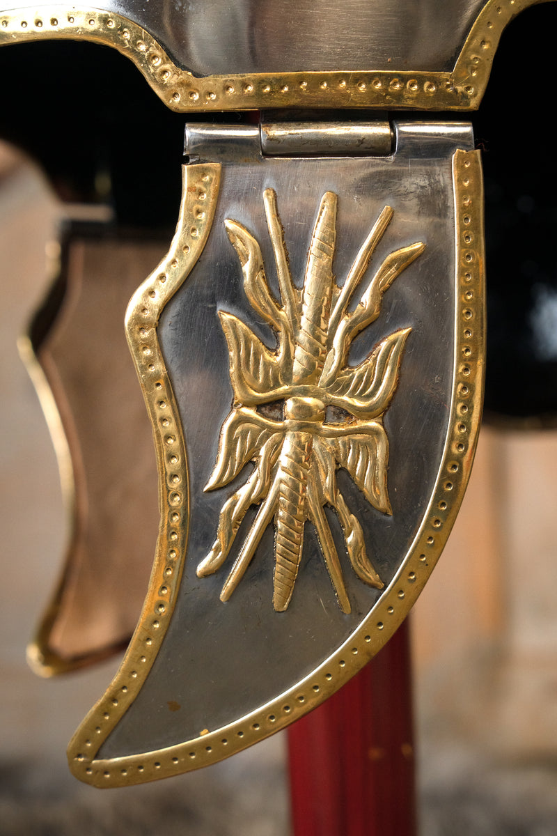 Attic helmet with crest, 1.3 mm