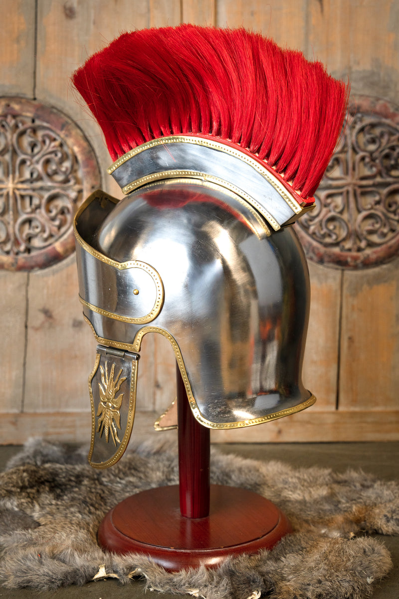 Attic helmet with crest, 1.3 mm