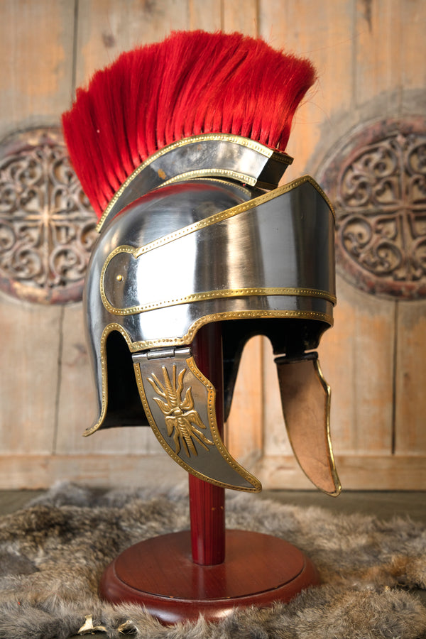 Attic helmet with crest, 1.3 mm