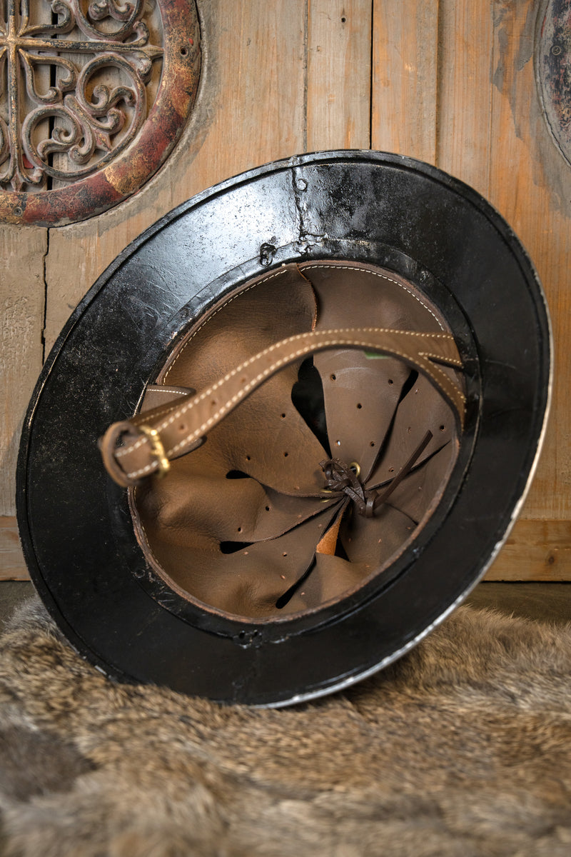 14. århundredes kedelhjelm, 1–1,2 mm