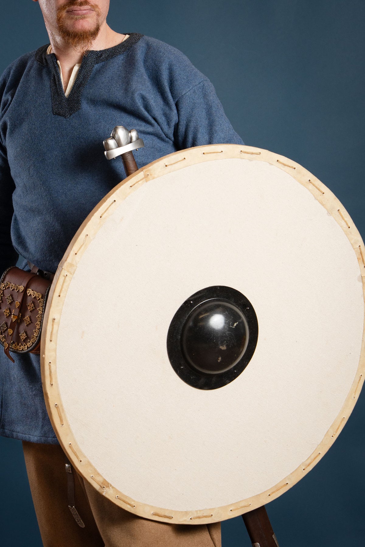 Viking round shield, unpainted
