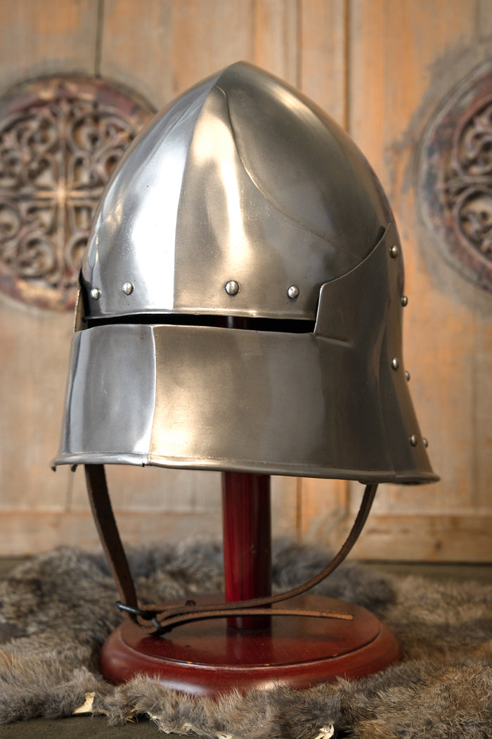 Burgundian sallet Bruges, 1.2 mm