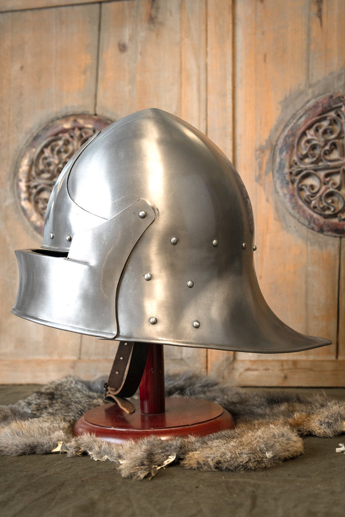 Burgundian sallet Bruges, 1.2 mm