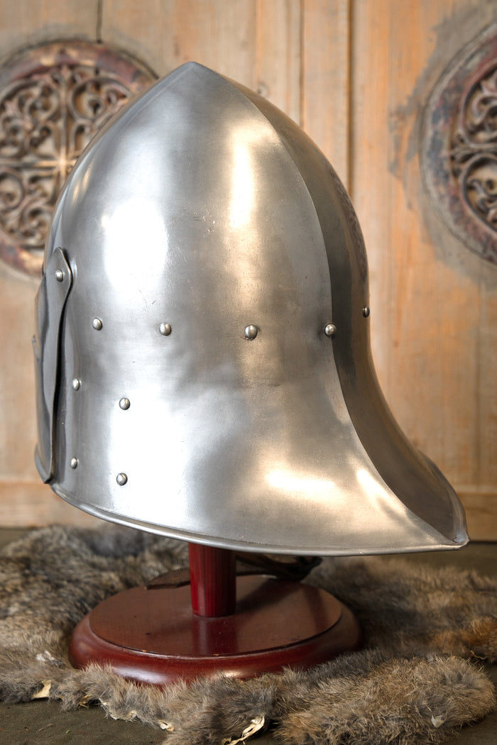 Burgundian sallet Bruges, 1.2 mm