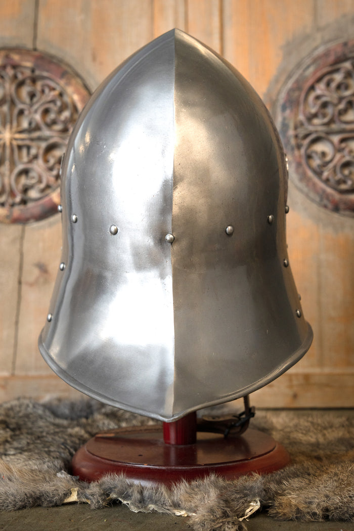 Burgundian sallet Bruges, 1.2 mm