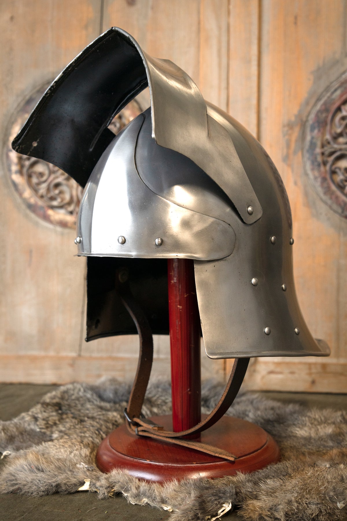 Burgundian sallet Bruges, 1.2 mm