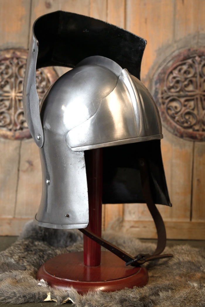 Burgundian sallet, 1.2 mm