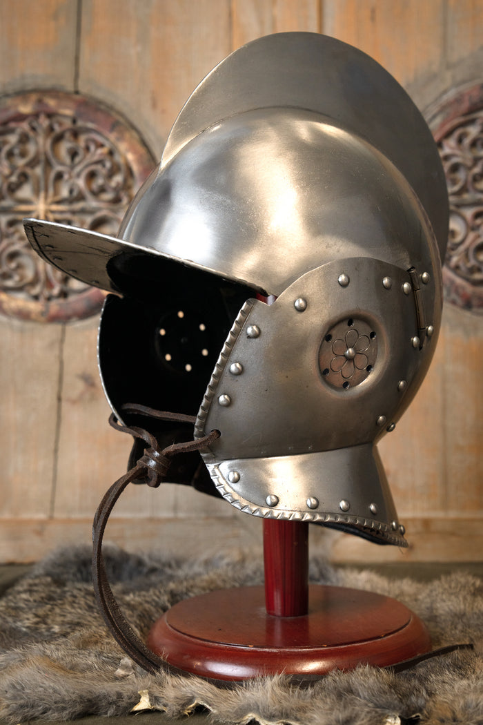 Burgonet helmet Sigismund, 1.2 mm