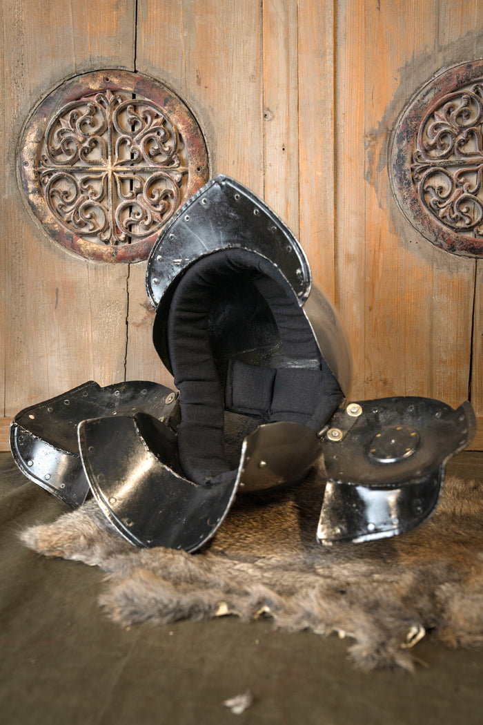 Burgonet helmet Sigismund, 1.2 mm
