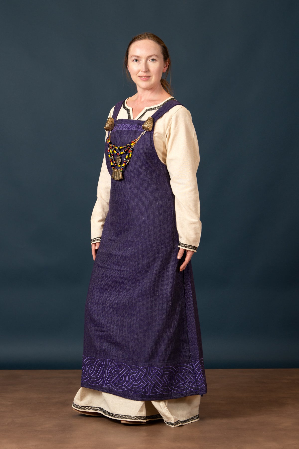 Hangeroc Alva herringbone motif lilac